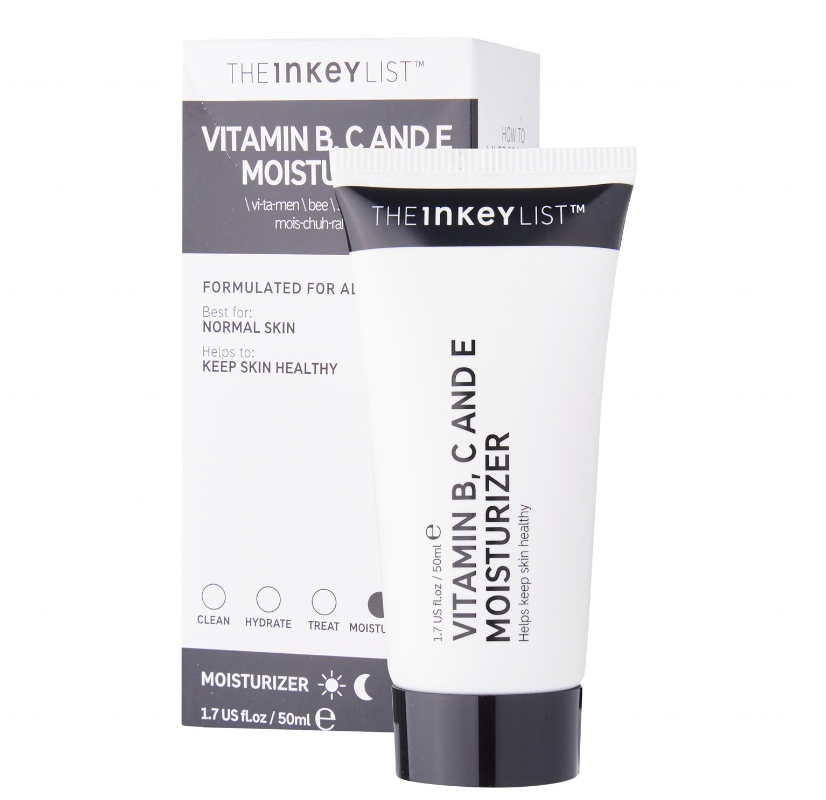 The Inkey List Vitamin B C And E Moisturizer (50ml) | Shopee Singapore