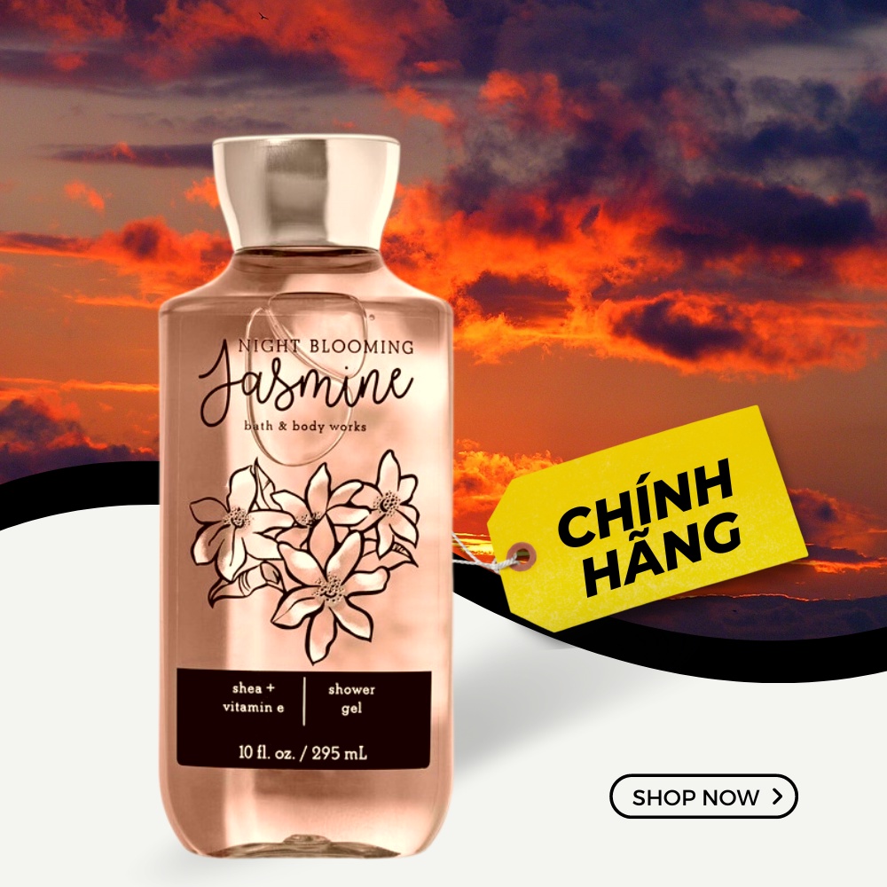 Bath & Body Works Jasmine Shower Gel Bath & Body Works Jasmine Shower Gel Helps Smooth Skin