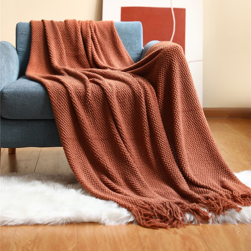 Thick waffle blanket sale