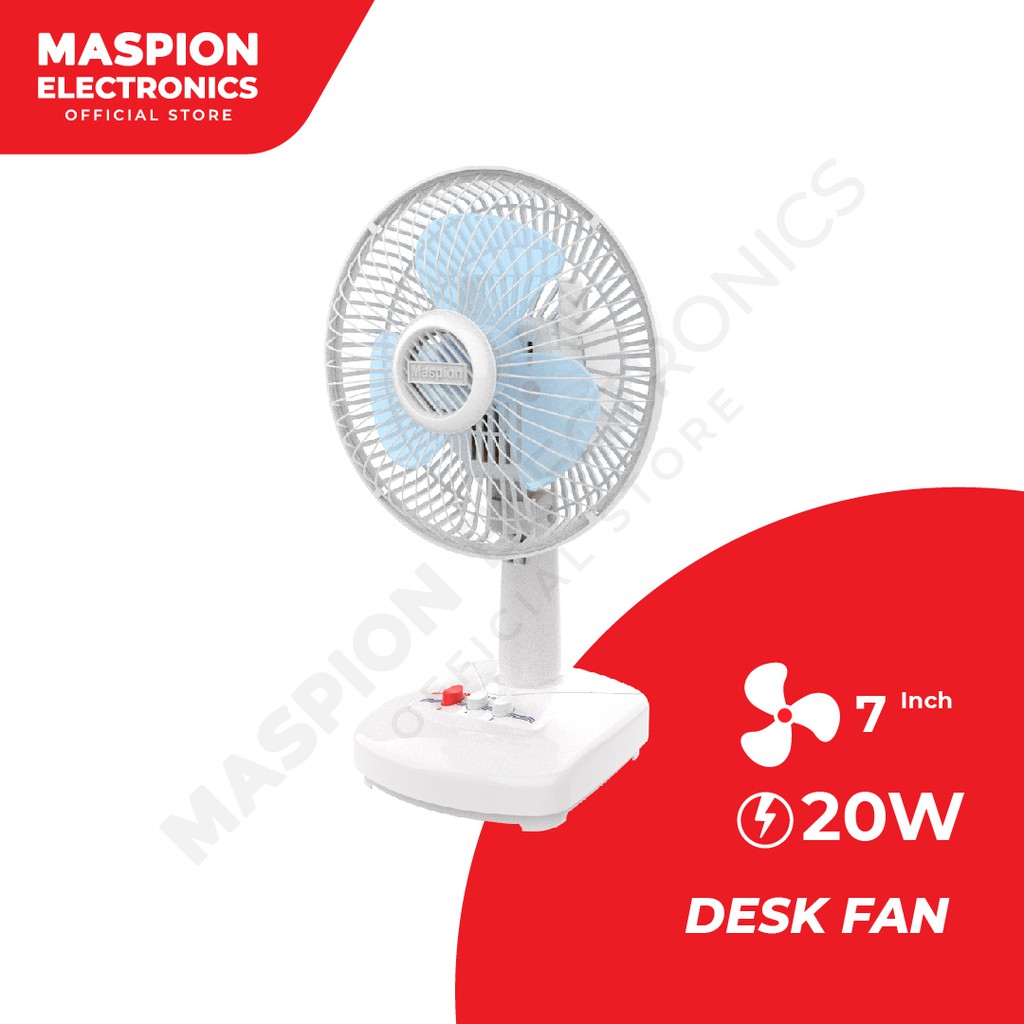 Maspion Kipas Angin Meja Desk Fan 7 Inch F-18 DE - Gambar 2
