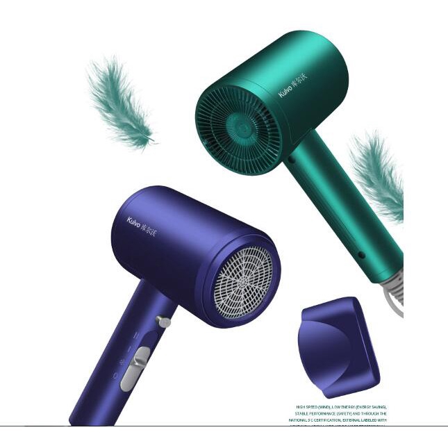 Household Hair Dryer Hot And Cold Air Blow Dryer Travel Low Noise Hairdryer
