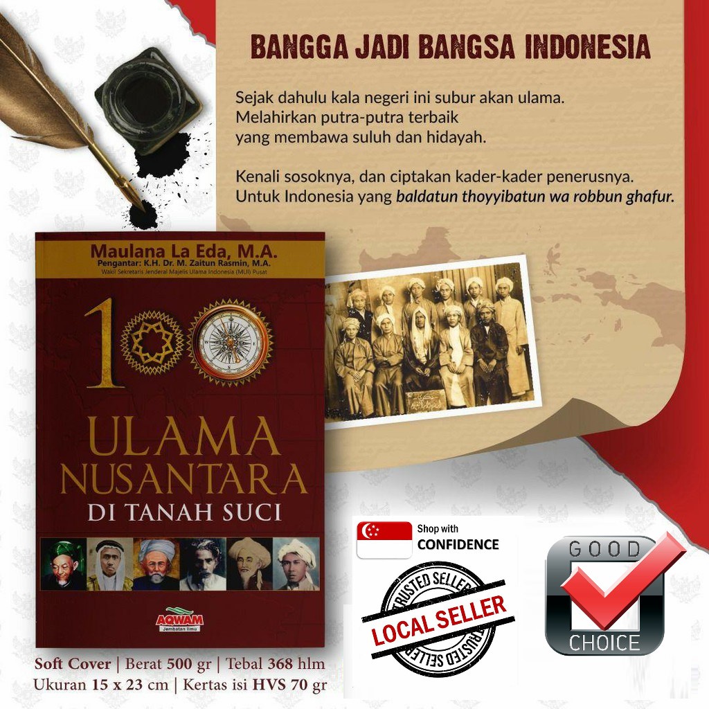 100 ULAMA NUSANTARA DI TANAH SUCI (Kiprah Ulama Indonesia) (Maulana La ...