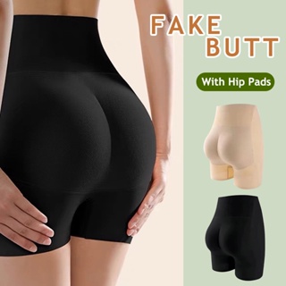 Body Shaper Underwears Hip Pads Shapewear Thigh Slimmer Panties Firm  Control Seamless Butt Fake Ass 6xl Plus Size Women