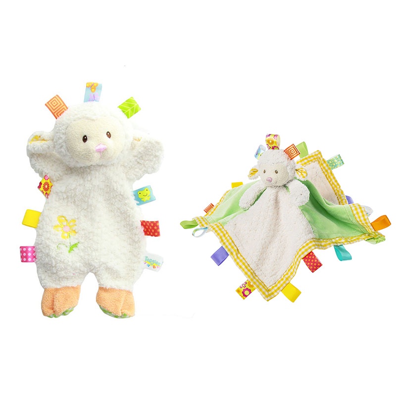 Taggies Sherbet Taggie Teddy Mary Meyer Taggies Sherbet Lamb Toy