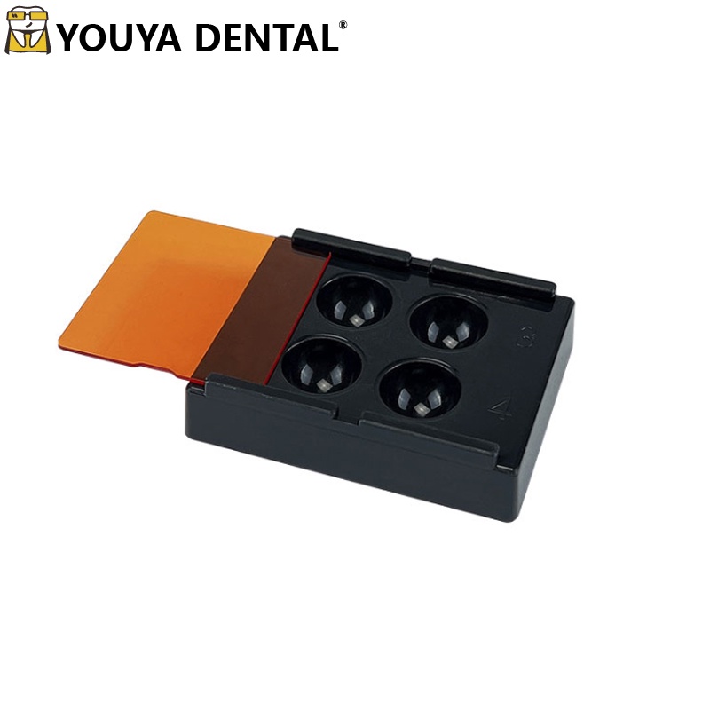 Dental Veneer Storage Box Patch Shading Light Storage Box 4 holes ...