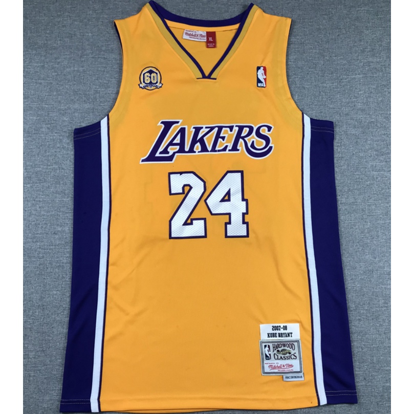 Kobe 60th best sale anniversary jersey