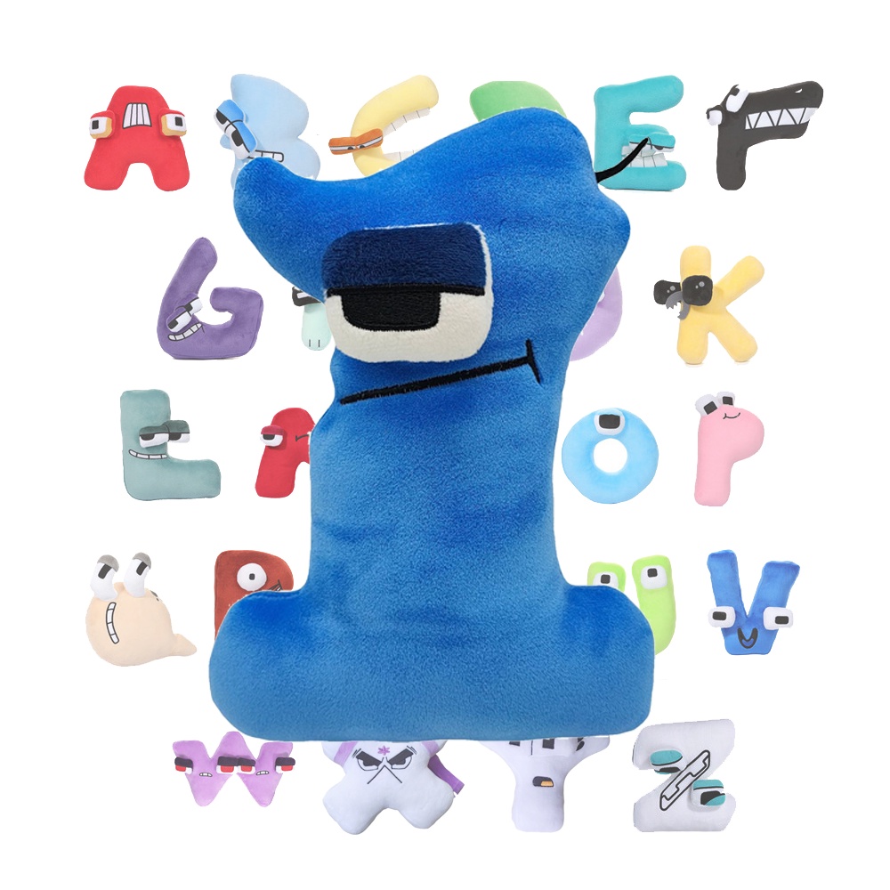 alphabet lore, number lore plush | Shopee Singapore