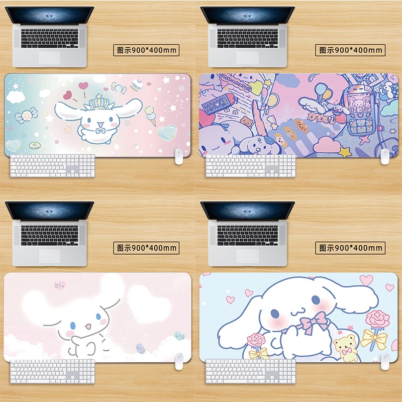 Kawaii Large Cartoon Cinnamoroll Multi functional Desk Pad with ...