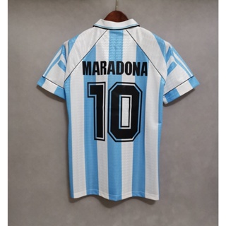 Buy Official 2022-2023 Argentina Home Shirt (Kids) (MARADONA 10)