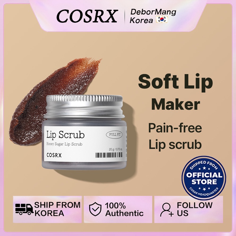 COSRX Full Fit Honey Sugar Lip Scrub 20g Shopee Singapore
