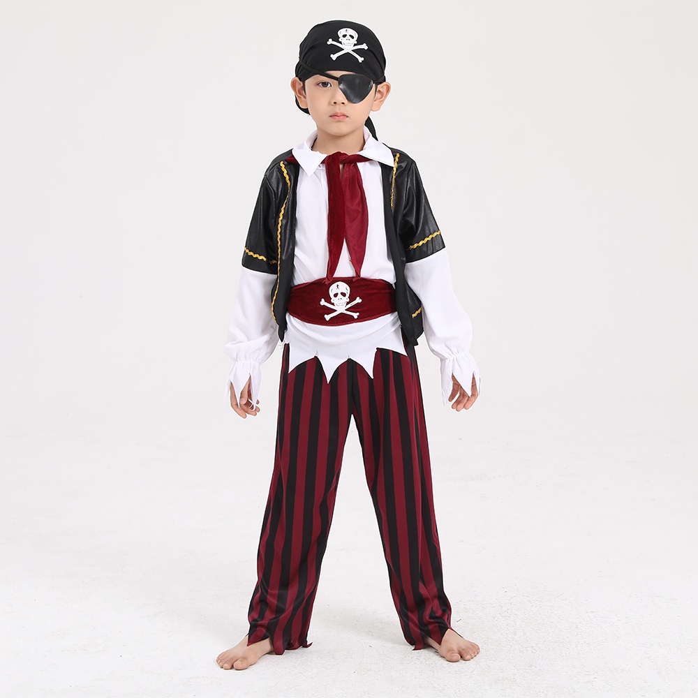 Boys' Little Pirates Character Cosplay Kostum Classic Halloween Theme ...