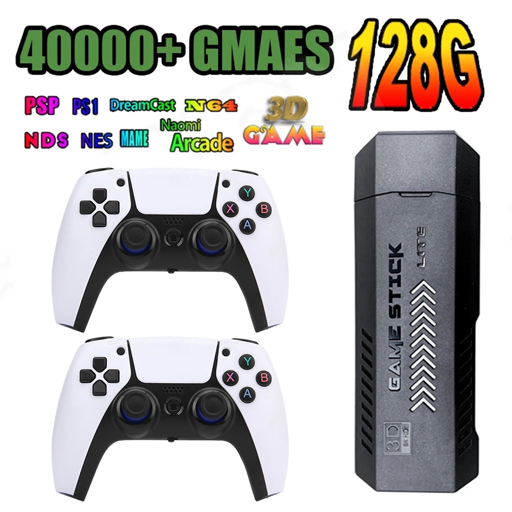 New p5pro retro video game console 4k output games emuelec 4 3 system 2