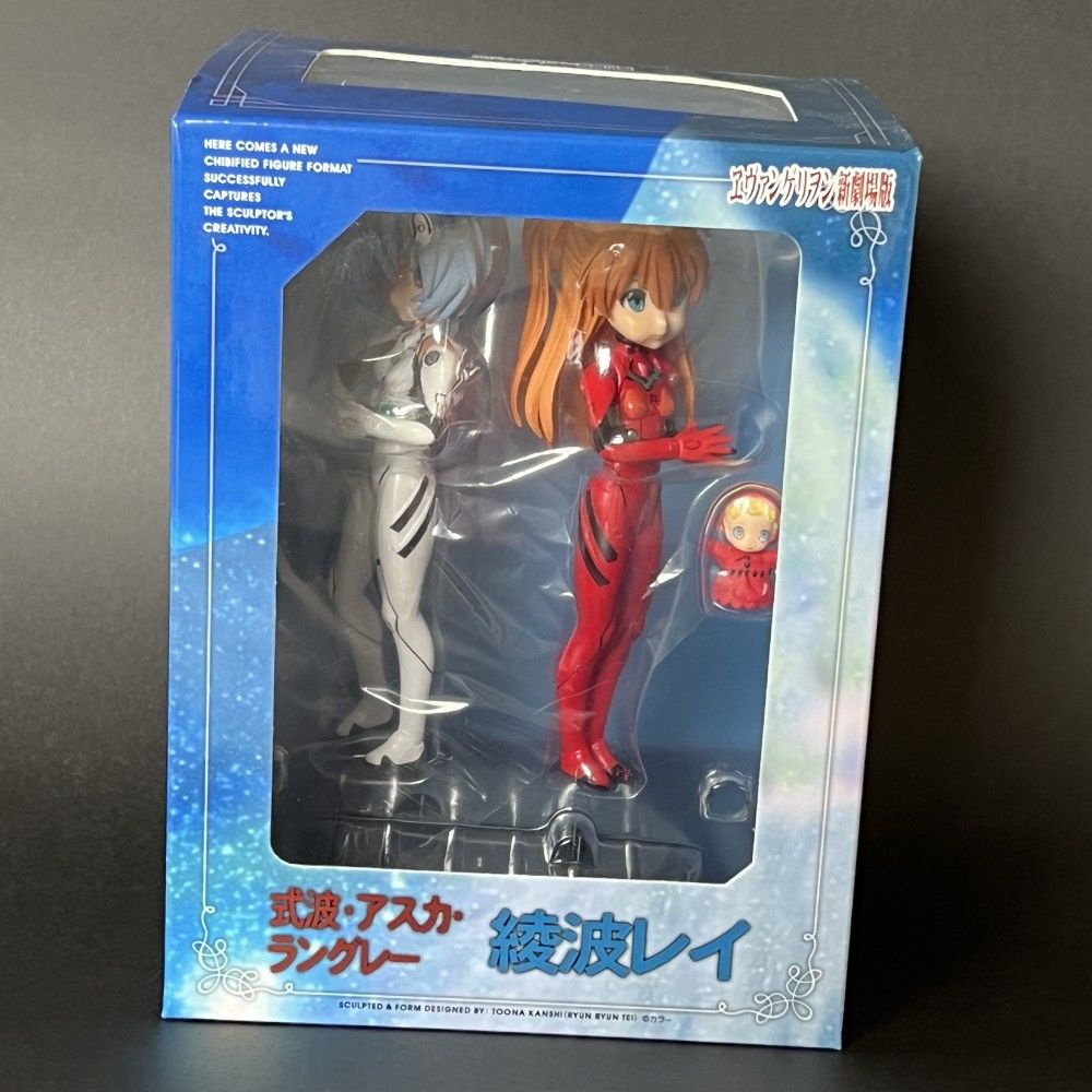 Anime EVA Figure Neon Genesis Evangelion Asuka Aya Polly Sailor Moon Q ...