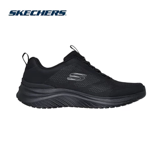 Skechers Men's 232515 Char Sneaker, Charcoal Mesh/Duraleather