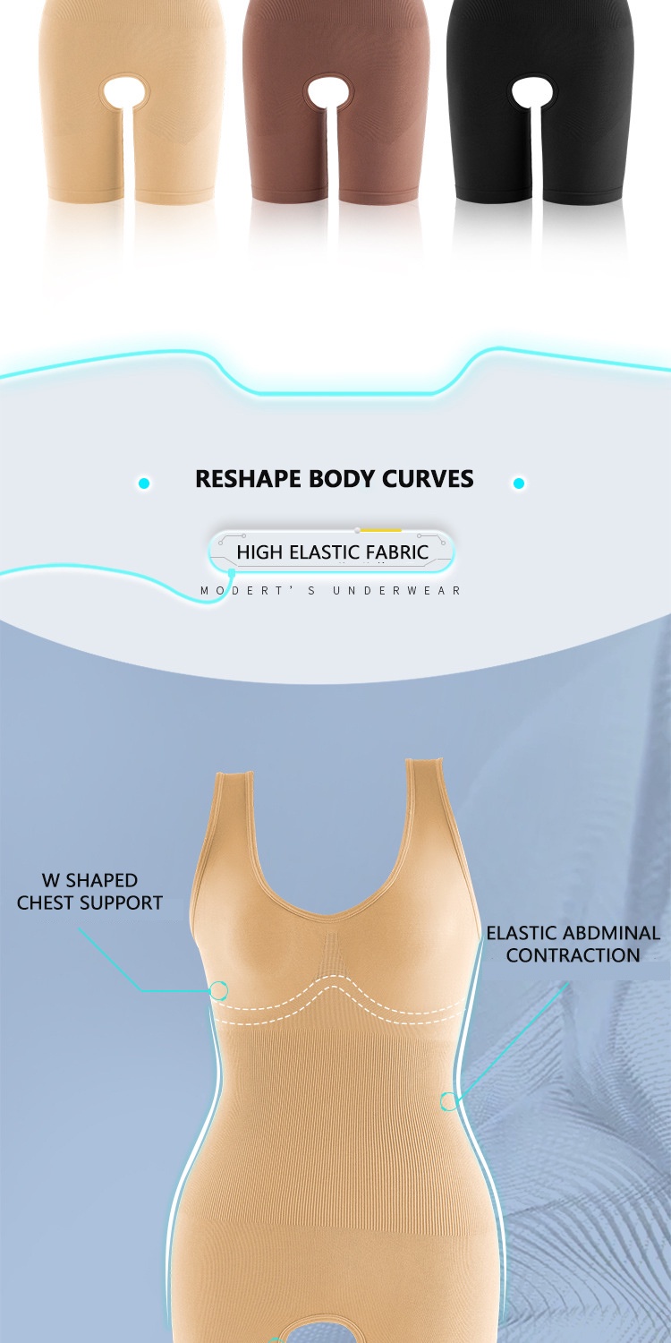 Flarixa Body Shapewear Waist Trainer Women's Bodysuit Plus Size Butt ...