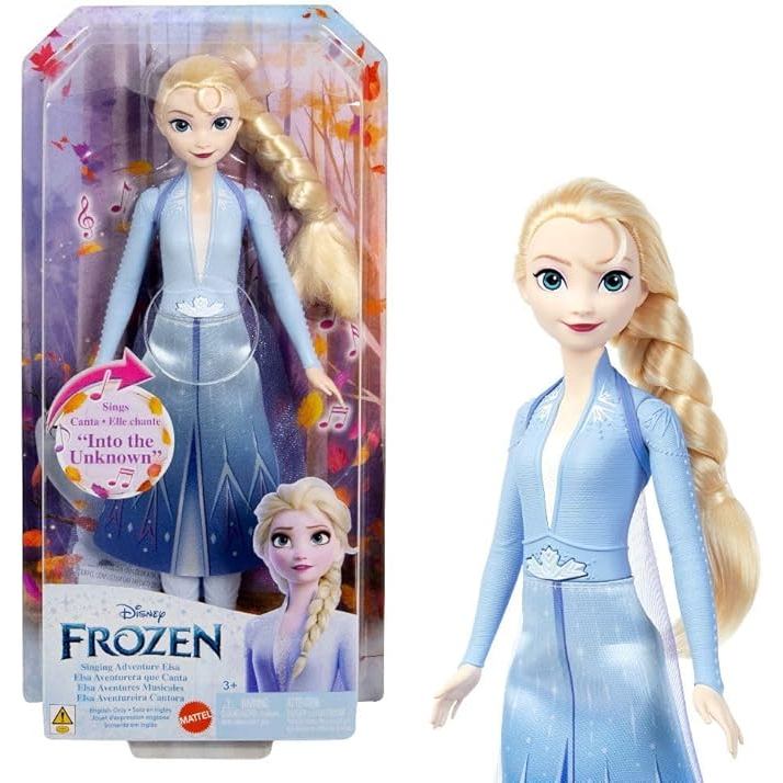 Mattel Disney Frozen Elsa, Singing Fashion Doll, | Shopee Singapore
