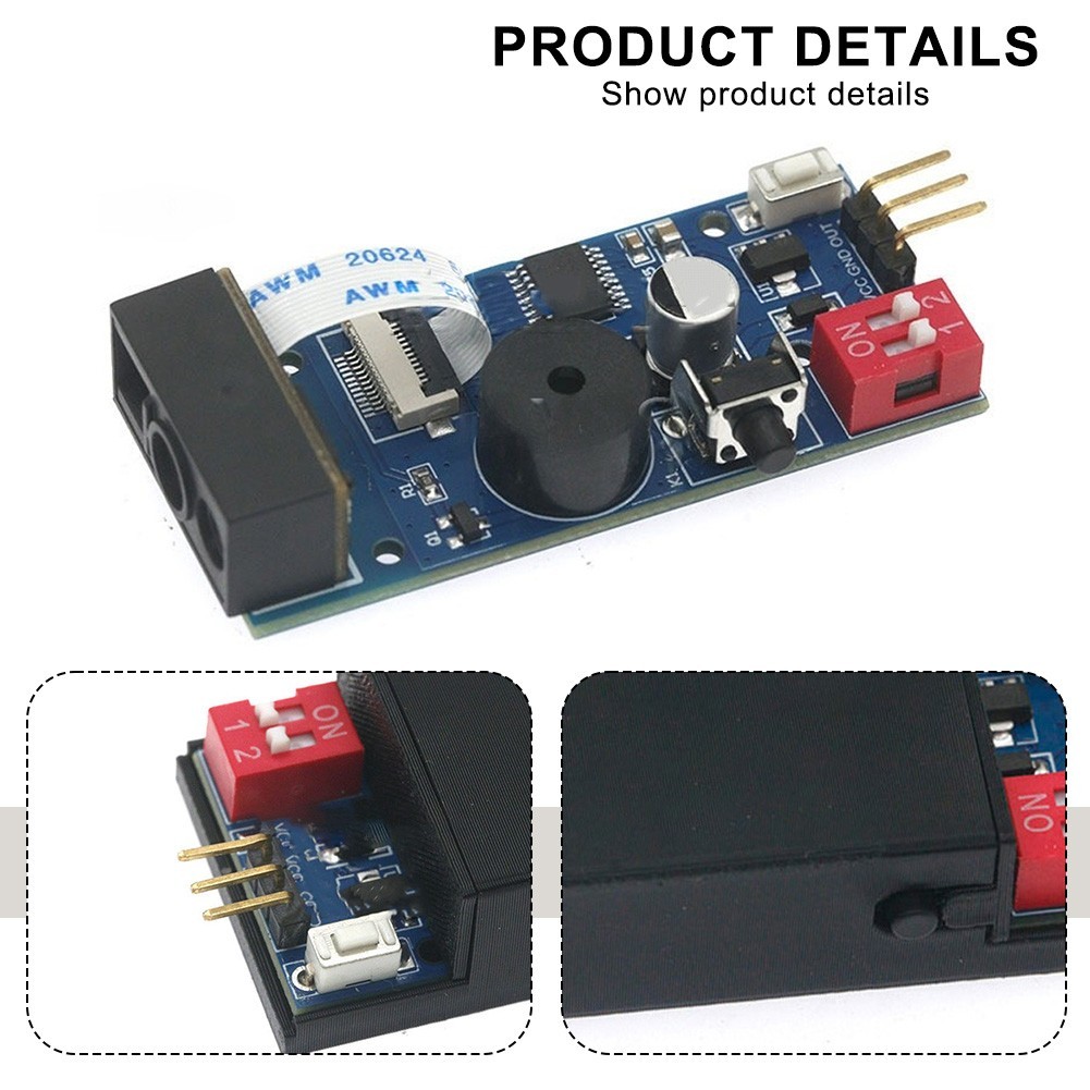 5V QR code/barcode scanning module, barcode scanner, microcontroller ...