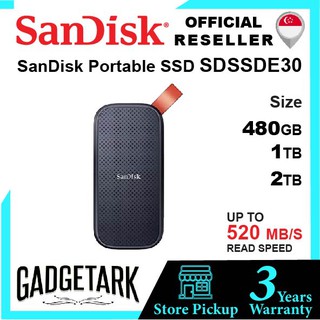 SanDisk 2TB Portable SSD - Up to 800MB/s, USB-C, USB 3.2 Gen 2, Updated  Firmware - External Solid State Drive - SDSSDE30-2T00-G26