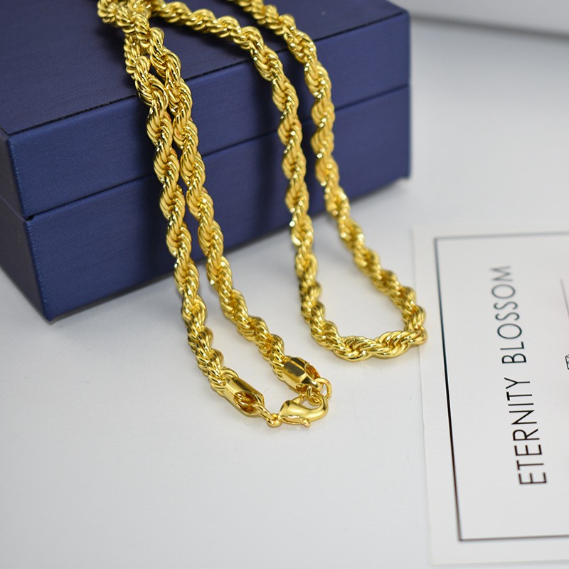 Real gold chain on sale cost