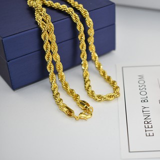 Gold rope chain costume on sale jewelry