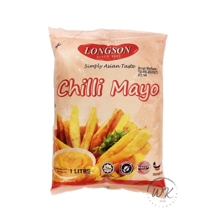 Longson Chili Mayo HALAL 1KG Mayonnaise | Shopee Singapore
