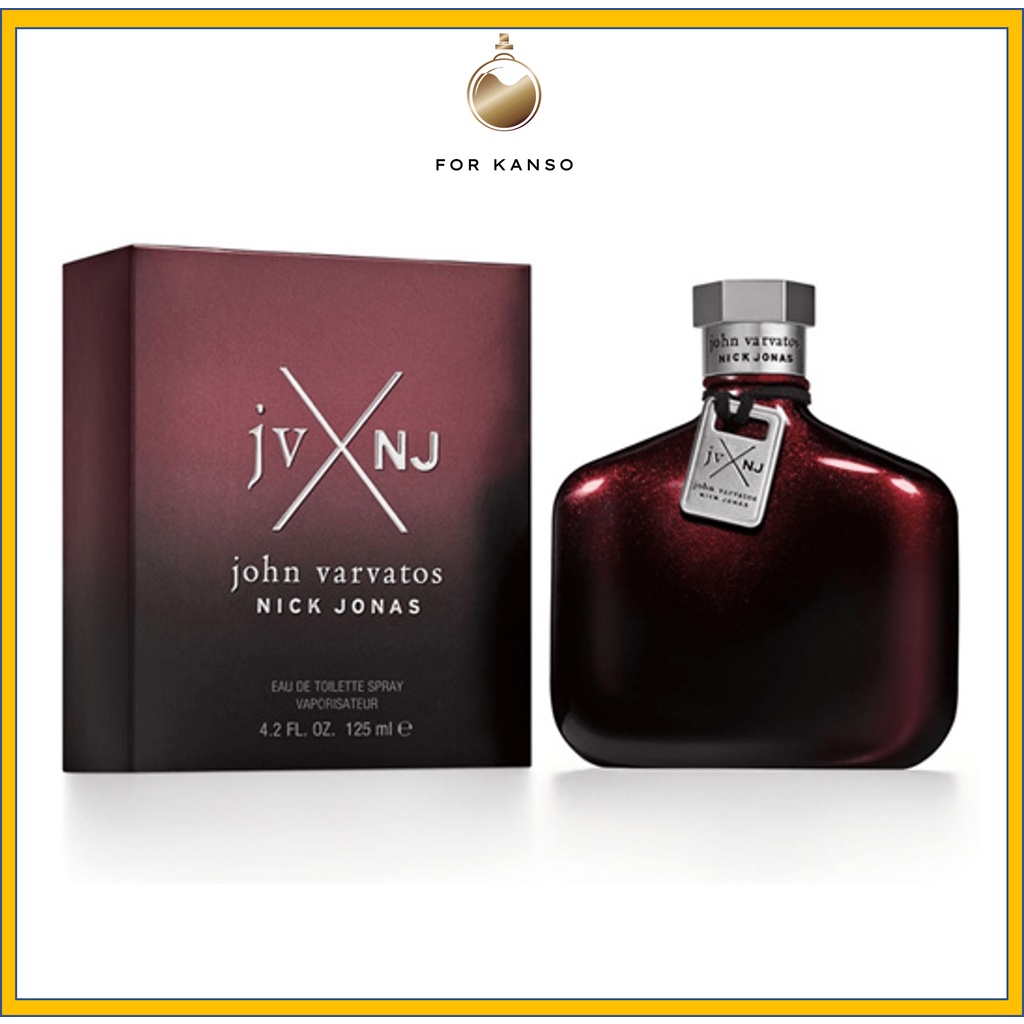 John Varvatos Nick Jonas JV x NJ Crimson EDT 125ml JV NJ Red Men Perfume Shopee Singapore