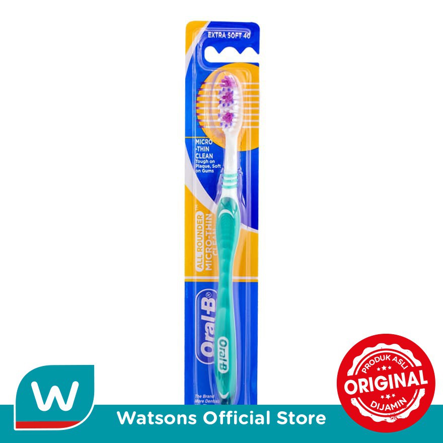 Oralb Toothbrush Microthin Extra Soft 40