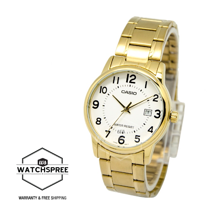 Watchspree 100 Authentic CASIO Men s Watch MTPV001 MTPV002 Series. 1 Year Warranty Free Shipping