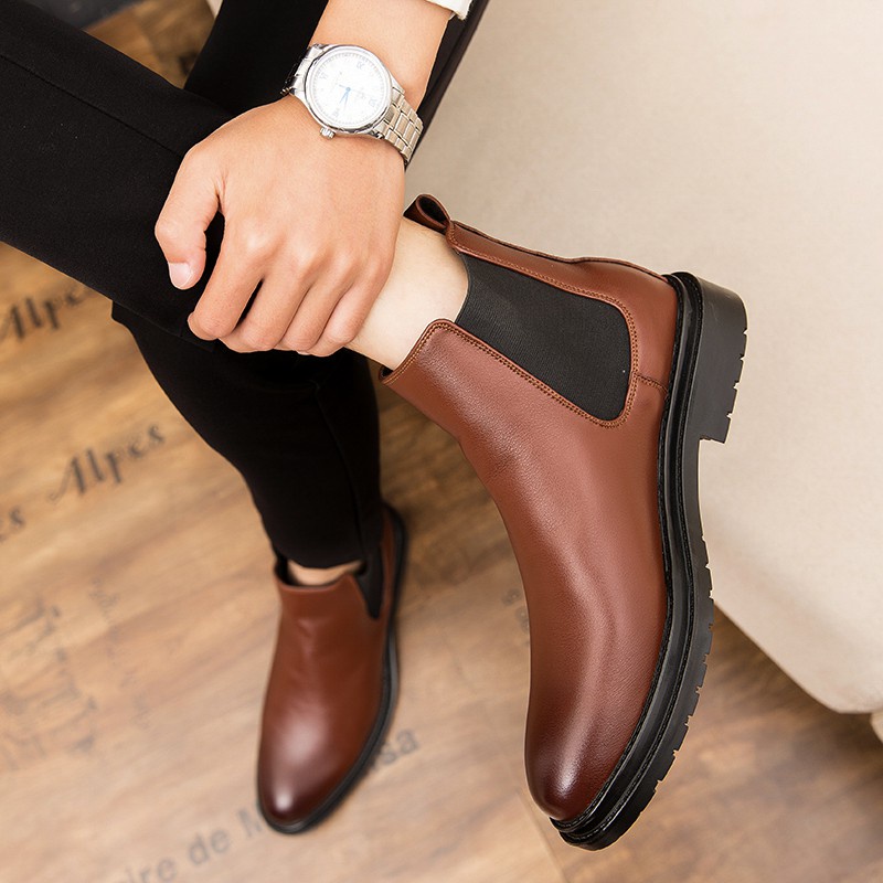 Chelsea boots clearance men casual