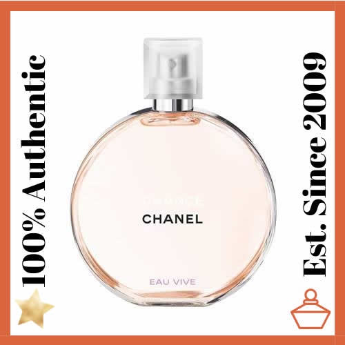 Chanel chance eau vive 100 online ml