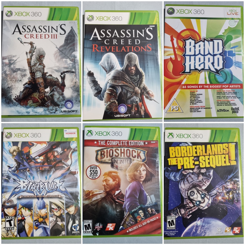 Buy xbox deals 360 games used