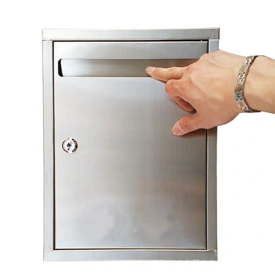 Free Shipping Stainless Steel Suggestion Box Letter Box Outdoor