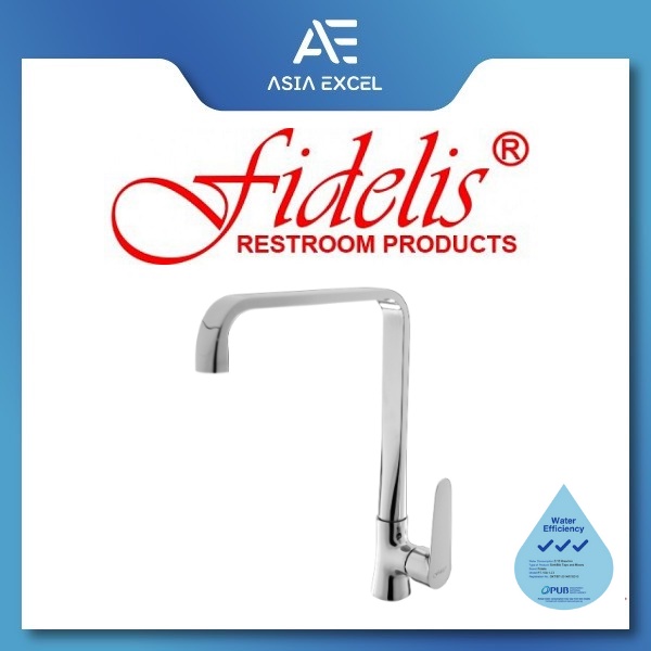 FIDELIS FT-9805C SINGLE LEVER SINK TAP | Shopee Singapore