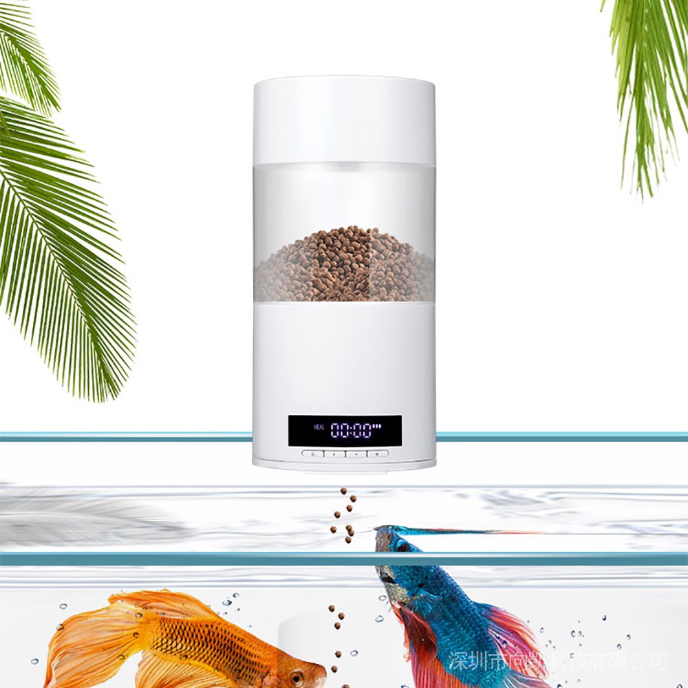 New Large Capacity Intelligent Fish Feeder Timing Quantitative