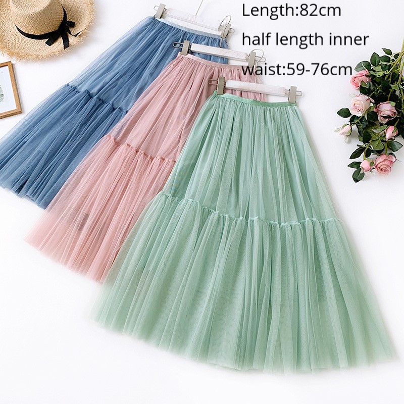 Mesh skirt shopee sales
