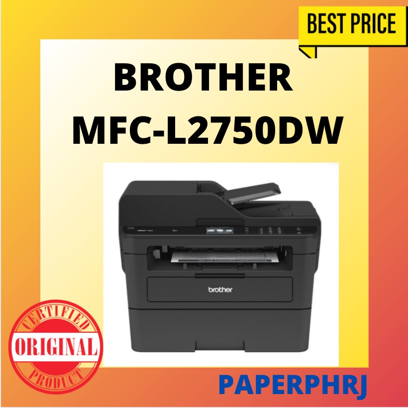 Brother MFCL2750DW Monochrome All-in-One Wireless Laser Printer, Duplex  Copy & Scan 