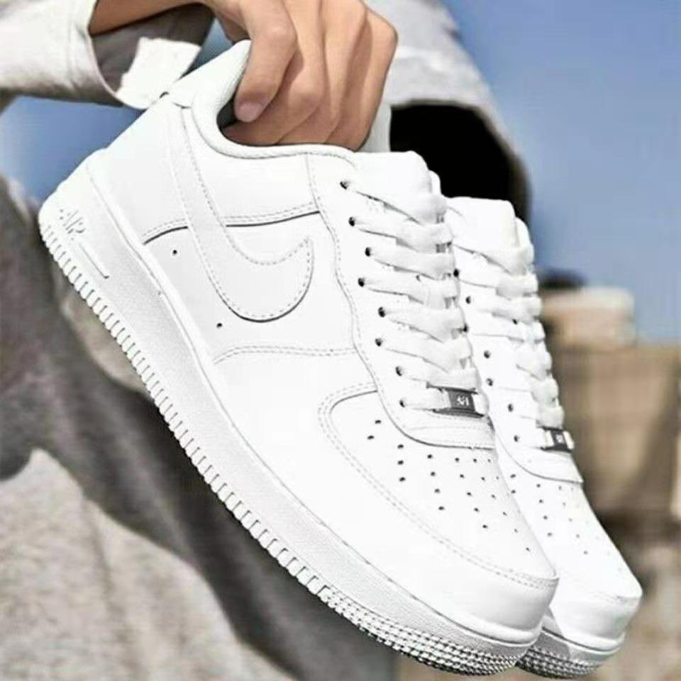 All nike hot sale white shoes