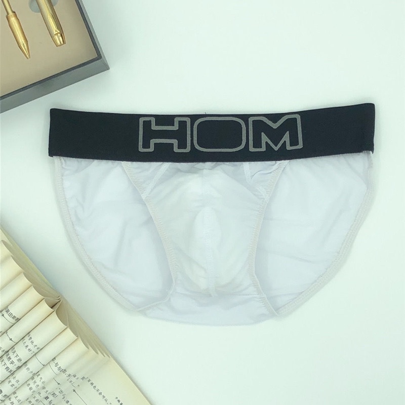 Hom Men's Underwear Bikini Style Comfortable To Wear Good Ventilation ...