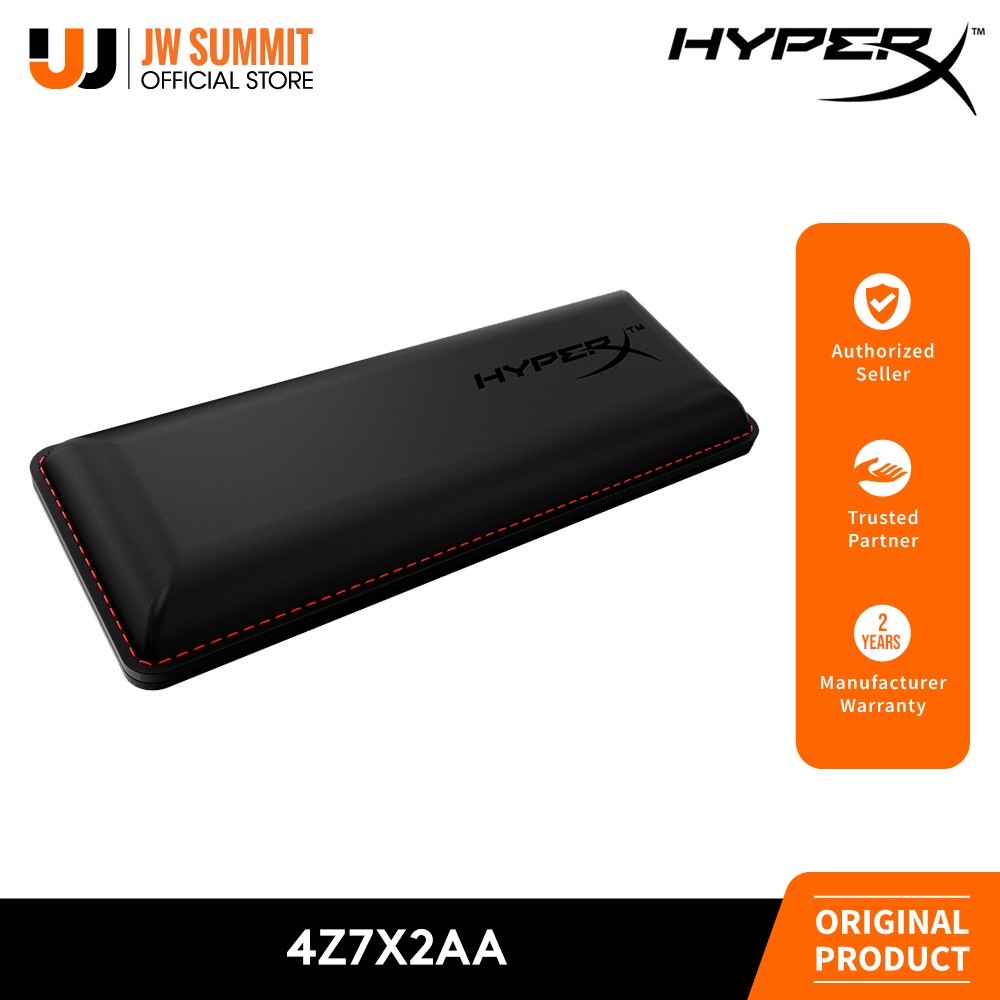 HyperX Wrist Rest Cooling Gel, Memory Foam, Non-Slip, Ergonomic, Gaming ...