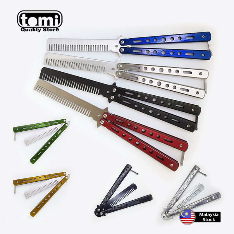 Cool Balisong Multifunctional Folding Training Butterfly Comb DRAGON ...