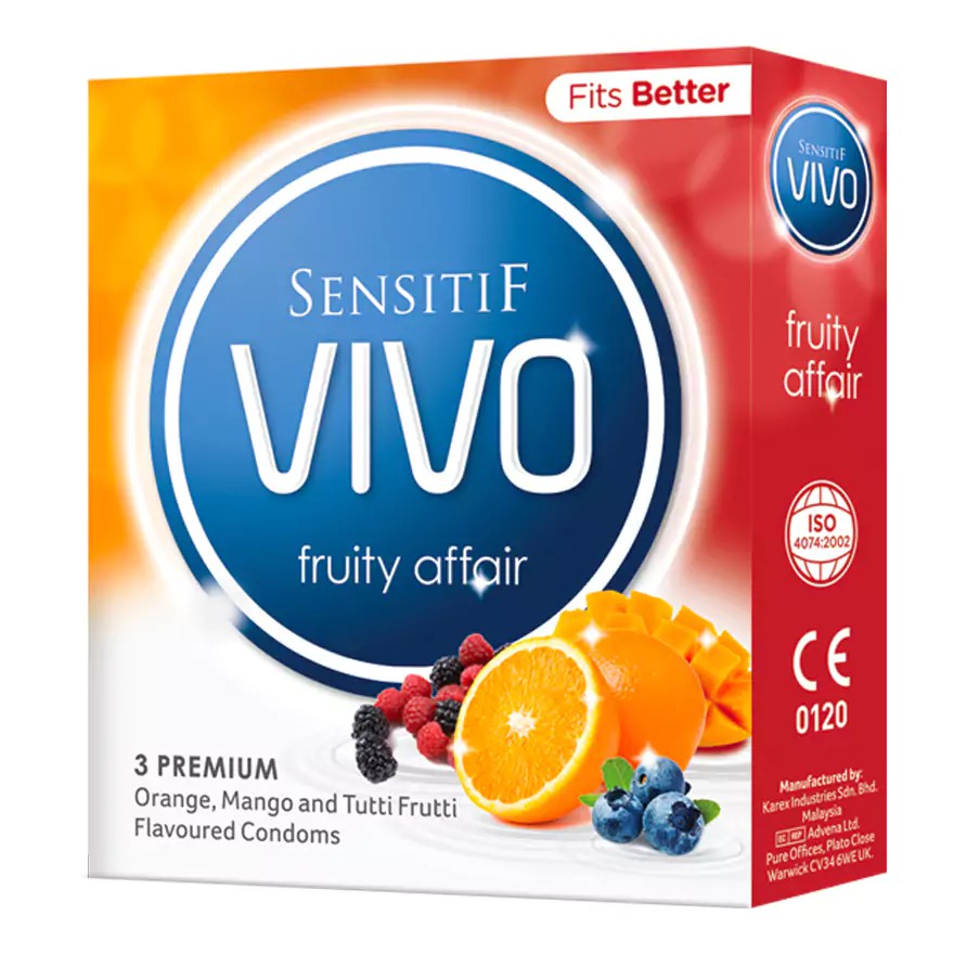 Sensitif Vivo Fruity Affair - Gambar 2