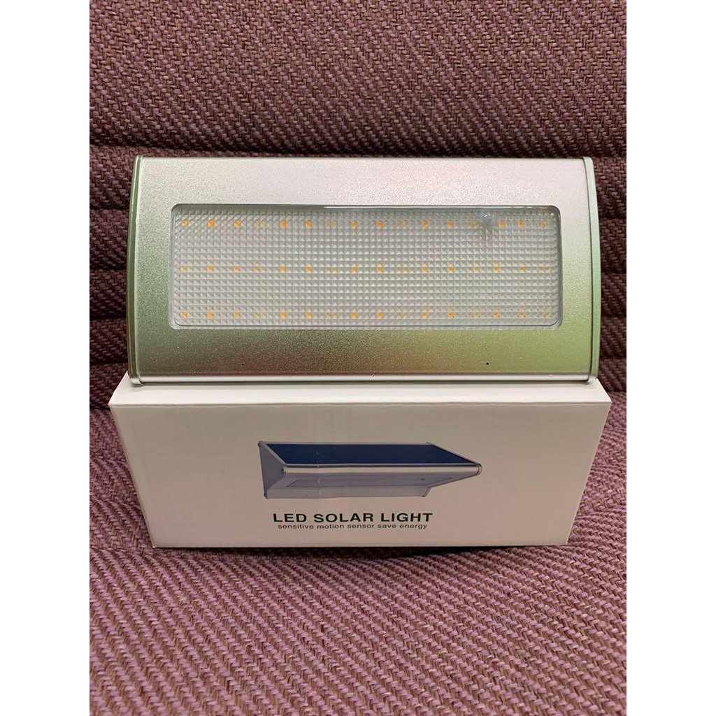 SOLAR LED WALL LIGHT FITTING WITH SENSOR, Free Delivery, Free ...