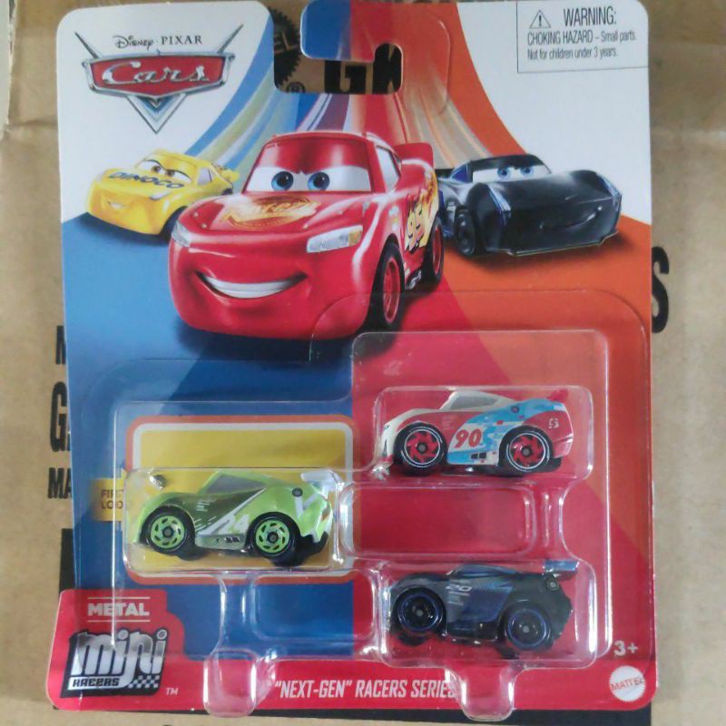 Disney Pixar Cars Mini Racers Next-gen racers series 3-pack (Chase ...
