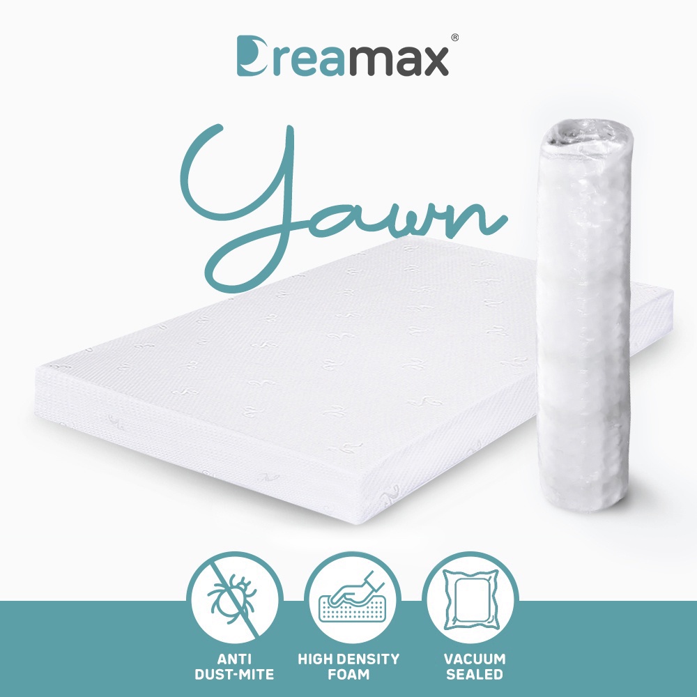 DREAMAX YAWN High Density Foam Mattress 10cm / 15cm / 20cm / Bed
