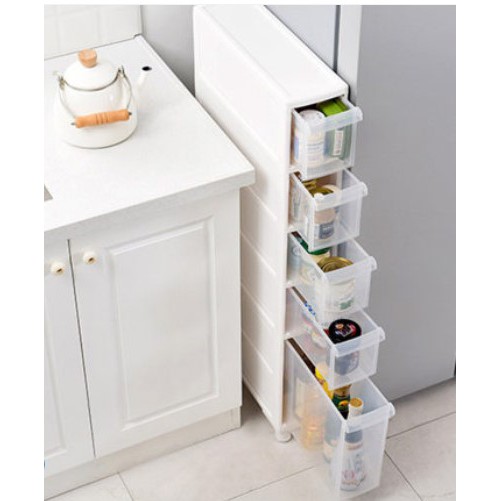 Slim side drawers discount