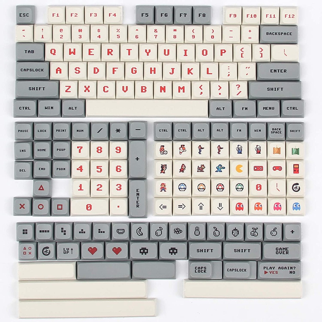 Customized 178 Keys Full Set Keycaps DSA Profile PBT Material for ...