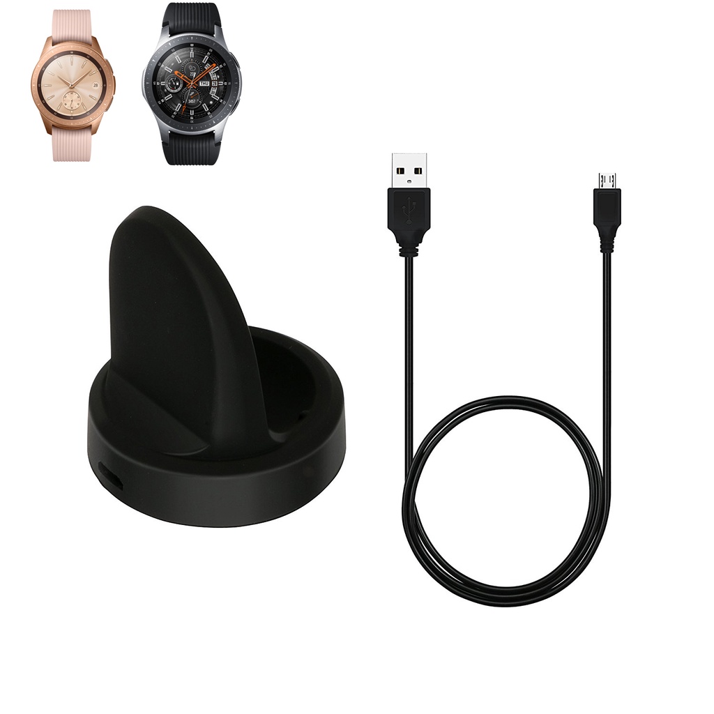 Dock Charger and USB Data for Samsung Gear Sport S4 Samsung Galaxy Watch 42mm 46mm S3 Shopee Singapore