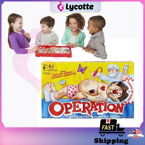 LYCOTTEmy Operation Game, Family Games, Party Games Early Learning ...