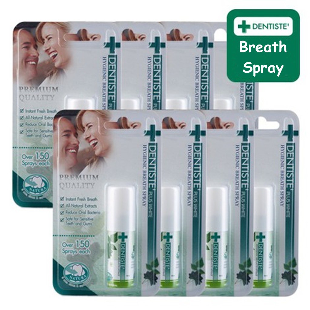 [DENTISTE] Fresh Breath Dental Spray 15ml x 8EA Bad Breath Removal Oral