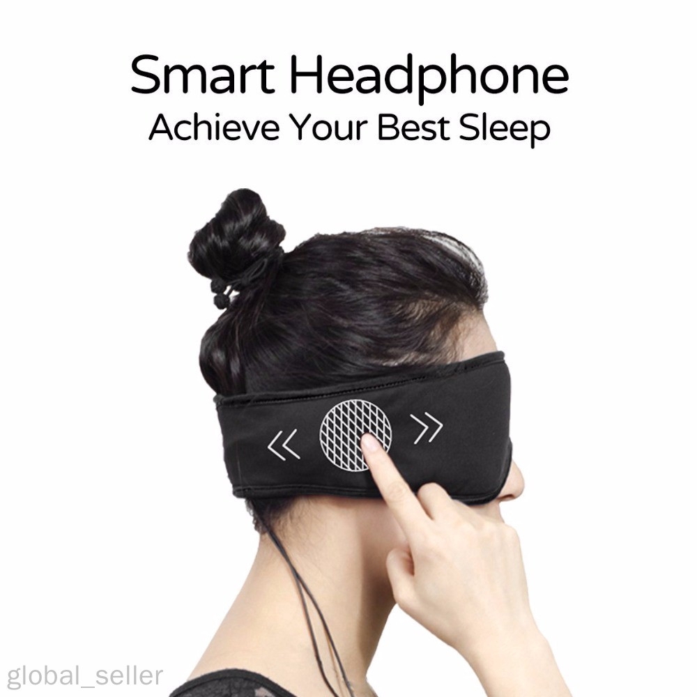Sleepace Sleep Headphones Comfortable Washable Eye Mask with Builtin